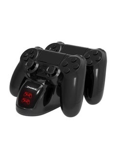 Dual Charging Dock For PlayStation 4 Wireless Controller Black