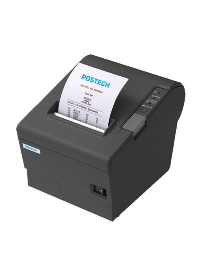 POSTECH Thermal Receipt Printer 5.71x7.68x5.83inch Black - Image 1