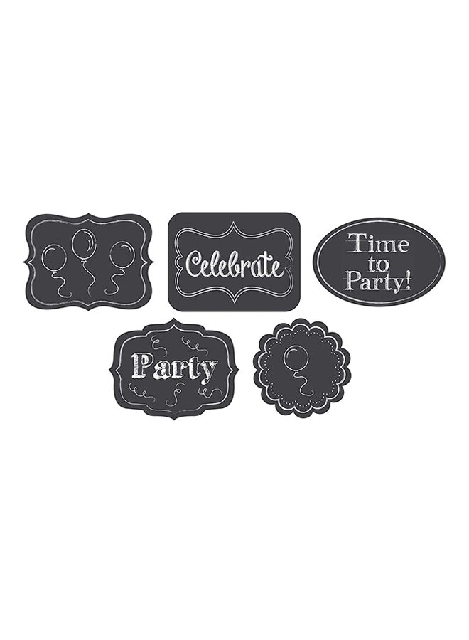 Chalkboard Program Hanging Cutouts