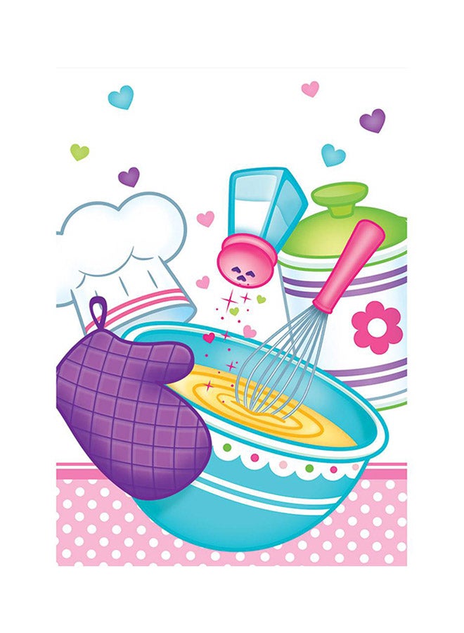 CREATIVE CONVERTING - Little Chef Lootbag 9in X 6.5in 8ct - Image 1