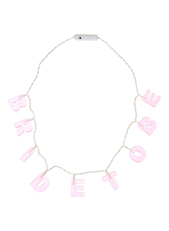 Forum Light Up Necklace Bride To Be 