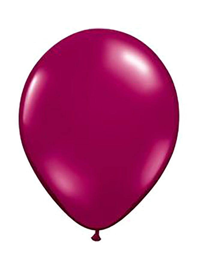 Gemar 12in Standard Burgandy Latex Balloon 100CT 