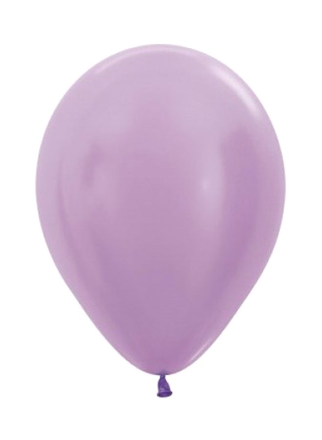 Gemar 12 Inch Round Balloon Lilac 