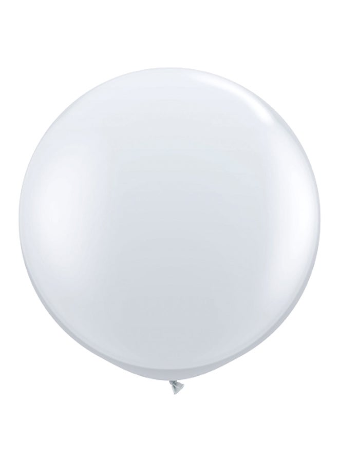 Qualatex 3ft Rnd Diamond Clear Balloon 2ct