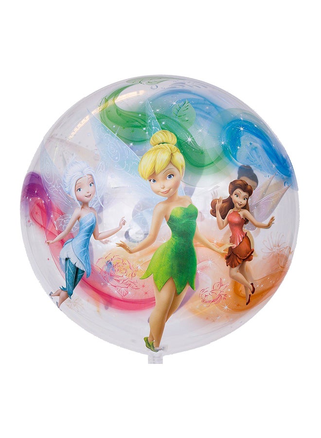 كوالاتكس فقاعة بنمط مستوحى من كتاب "Disney Fairies" مقاس 22 بوصة من قطعة واحدة 