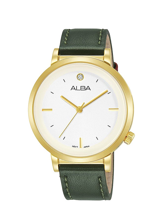 Alba - Women's Leather Analog Quartz Wrist Watch AH8390X - Image 1