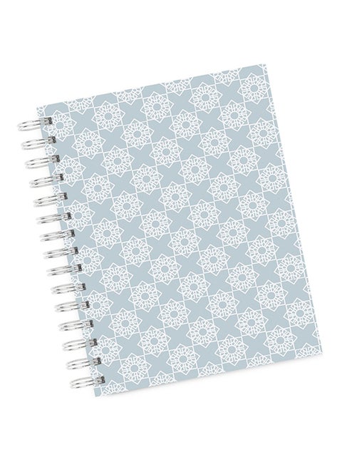 A4 Arabic Pattern Notebook Multicolour