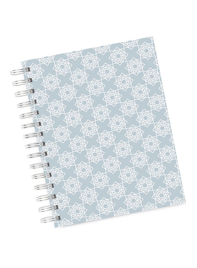 A4 Arabic Pattern Notebook Multicolour