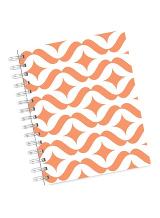 A4 Authentic Arabic pattern Notebook Multicolour - v1555316161/N23400185A_1