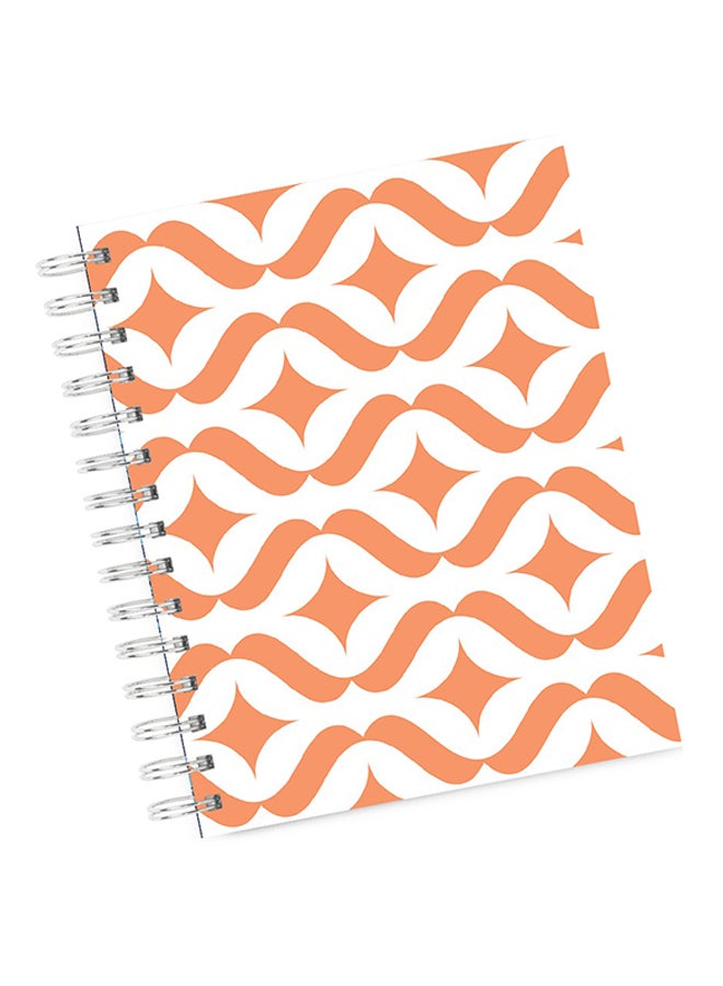 A4 Authentic Arabic pattern Notebook Multicolour