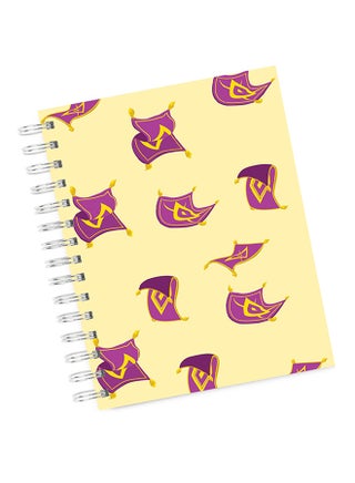 A4 Magic Carpet Aladdin Pattern Notebook Multicolour - v1555316174/N23400211A_1