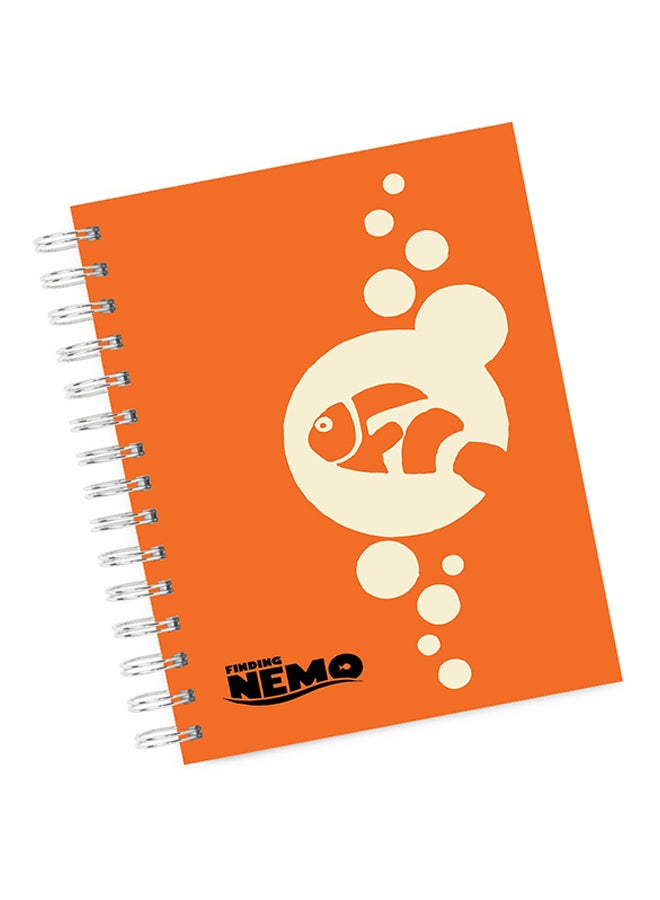 A4 Nemo Minimalist Notebook Orange