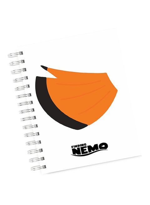 A4 Nemo Tail Design Art Notebook Multicolour