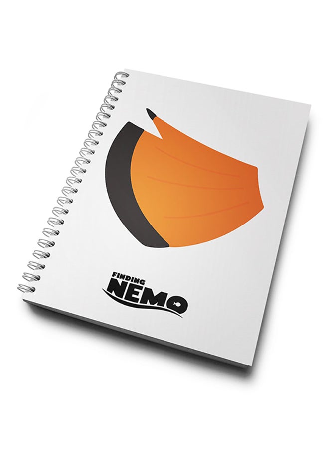 A4 Nemo Tail Design Art Notebook Multicolour