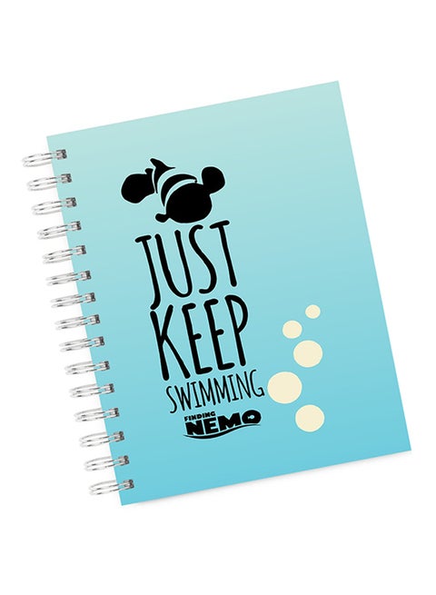 A4 Finding Nemo Quote Notebook Multicolour