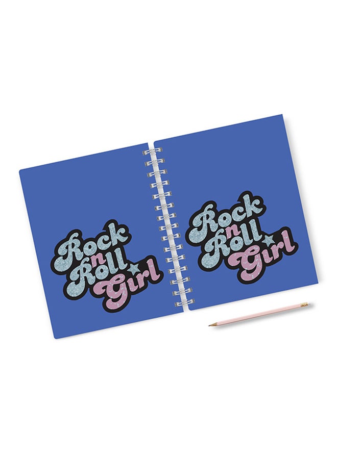 A4 Find Nemo Tshirt Notebook Blue