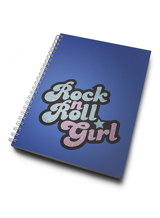 A4 Find Nemo Tshirt Notebook Blue