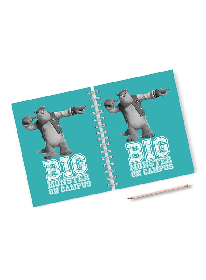 A4 Sully Big Brother Notebook Blue