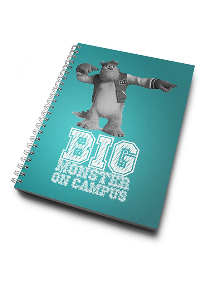 A4 Sully Big Brother Notebook Blue