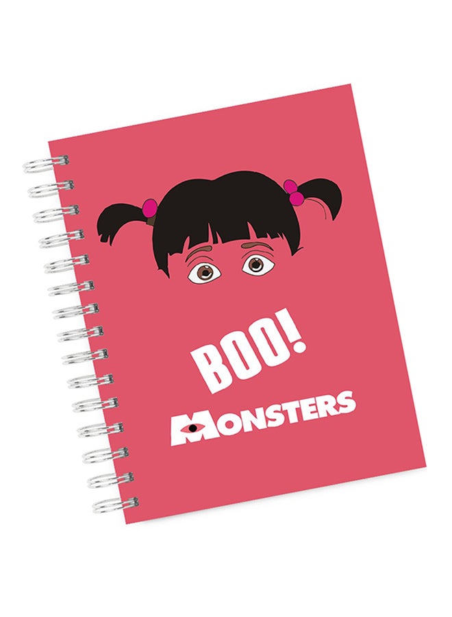 LOUD UNIVERSE - A4 Boo Boo Monsters Inc Notebook Multicolour - Image 1