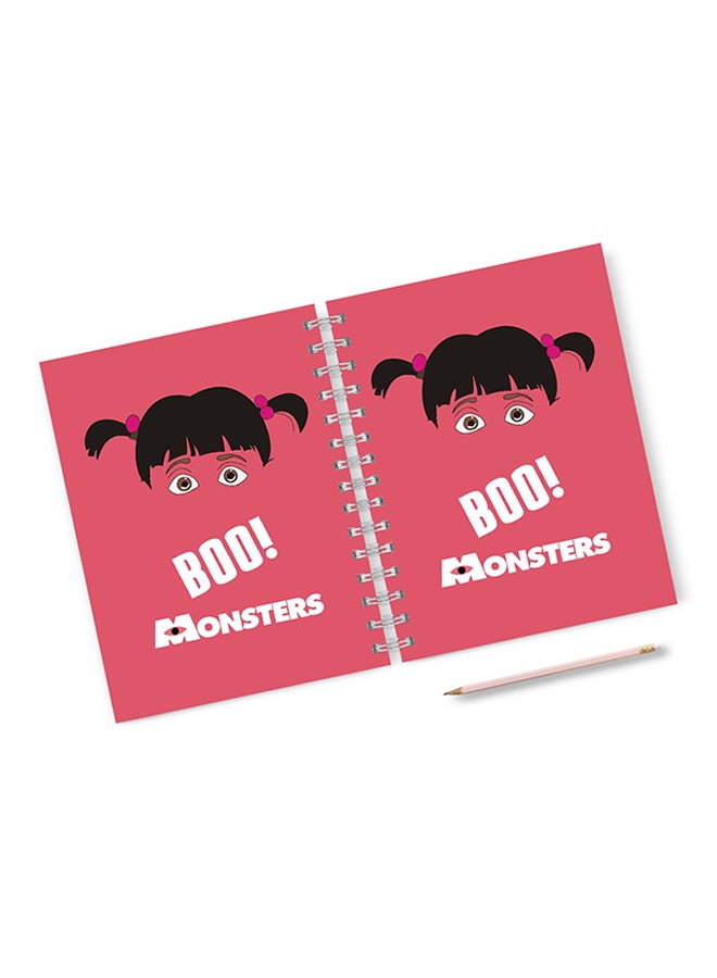LOUD UNIVERSE - A4 Boo Boo Monsters Inc Notebook Multicolour - Image 1