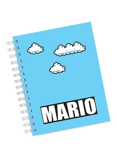 A4 Mario Notebook Multicolour