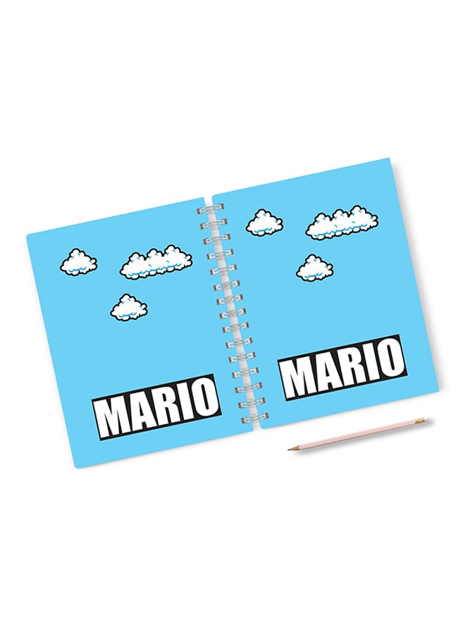 A4 Mario Notebook Multicolour