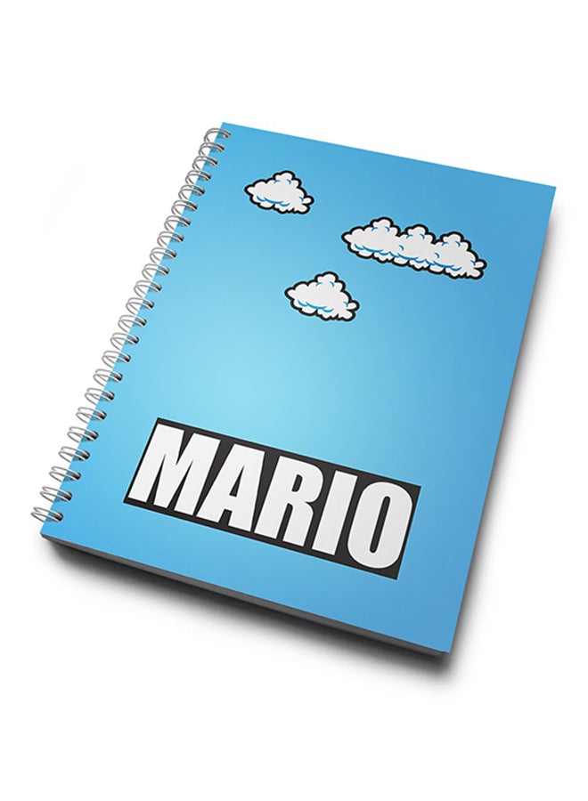 A4 Mario Notebook Multicolour
