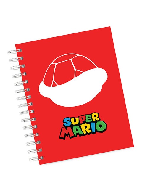 A4 Super MArio Turtle Notebook Multicolour