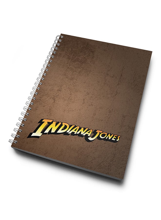 A4 Classic Movie Style Notebook Multicolour