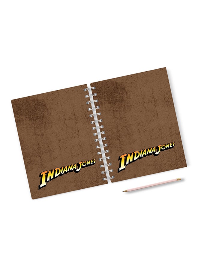 A4 Classic Movie Style Notebook Multicolour