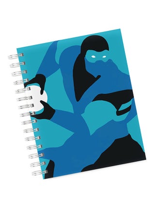 A4 Mortal Kombat Character Art Notebook Multicolour - v1555316273/N23400405A_1