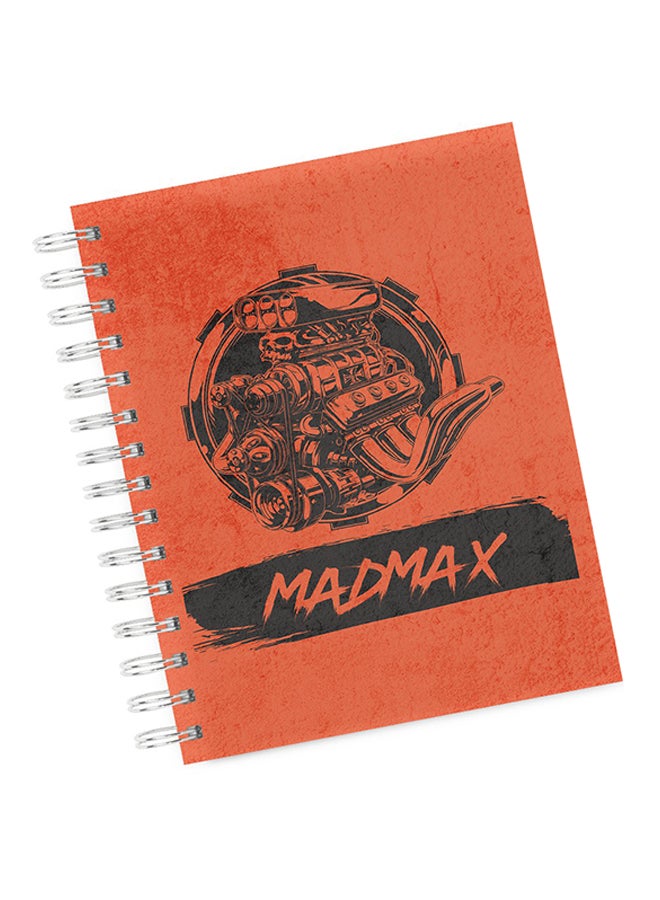 A4 Car Lover Notebook Multicolour