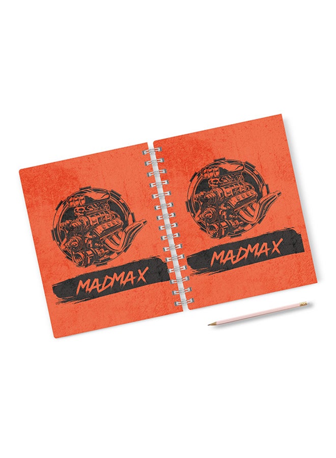 A4 Car Lover Notebook Multicolour