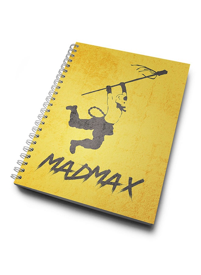 A4 Best Scene Movie Madmax Notebook Multicolour