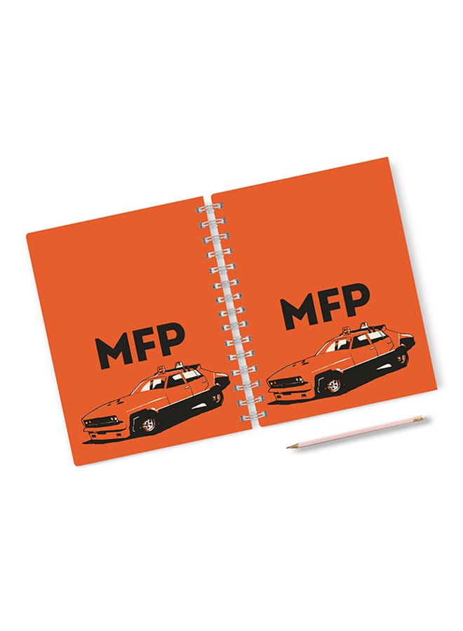 A4 MFP Notebook Orange