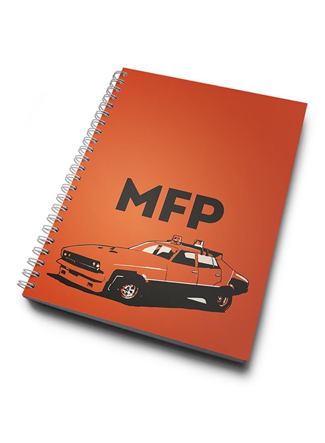 A4 MFP Notebook Orange
