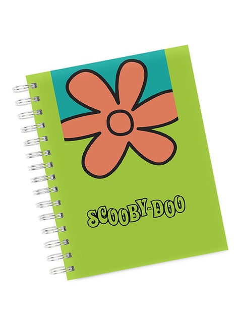 A4 Van Flower Scooby Doo Notebook Multicolour