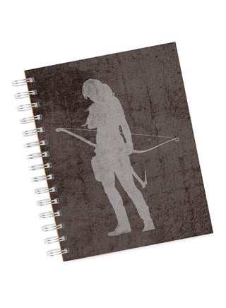 A4 Shape Tomb Raider Bow and Arrow Notebook Multicolour - v1555316321/N23400495A_1