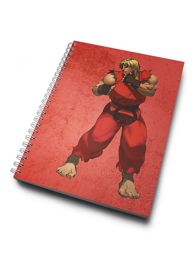 A4 Ken action Figure Notebook Multicolour