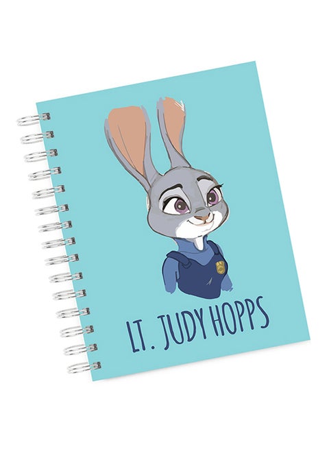 A4 Judy Hopps Zootopia Notebook Multicolour