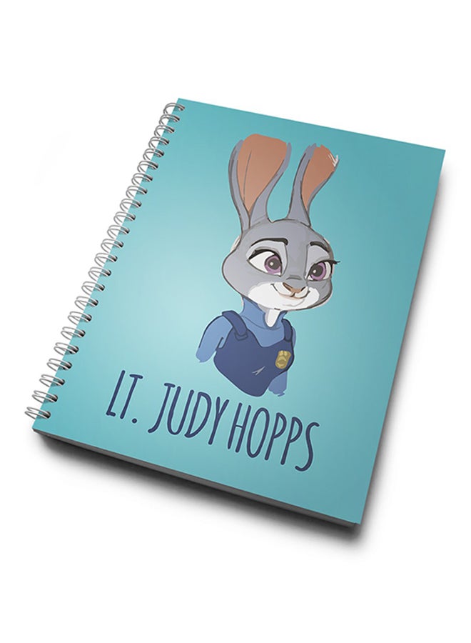 A4 Judy Hopps Zootopia Notebook Multicolour