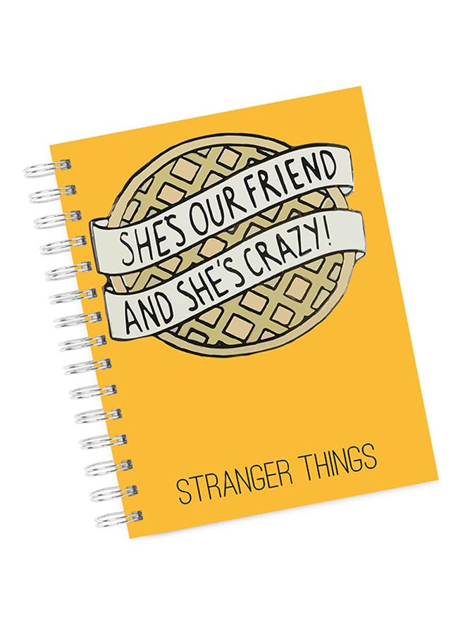 A4 Pie She our Friend Notebook Multicolour