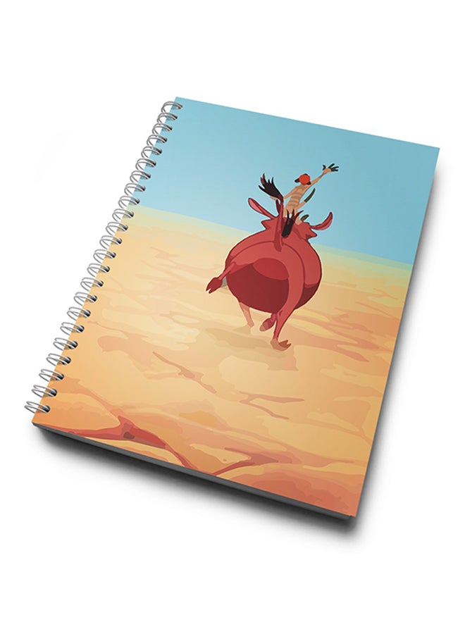 A4 Timon and Pumba Lion King Notebook Multicolour