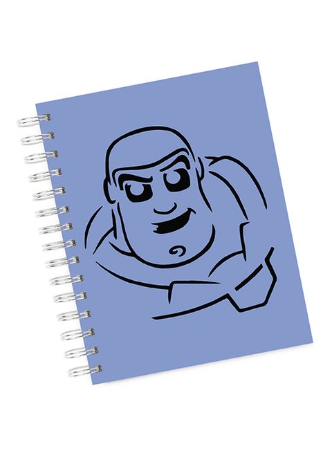 A4 Buzz Light Year Toy Story Notebook Multicolour