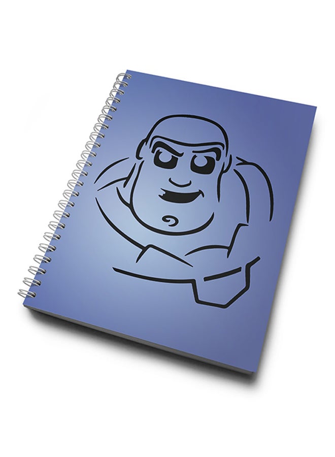 A4 Buzz Light Year Toy Story Notebook Multicolour