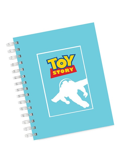 A4 Buzz Light Year Toy Story Notebook Blue