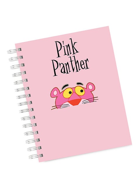 A4 Pink Panther Notebook Multicolour
