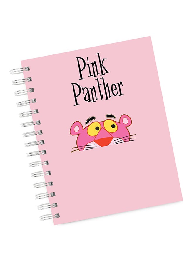 A4 Pink Panther Notebook Multicolour