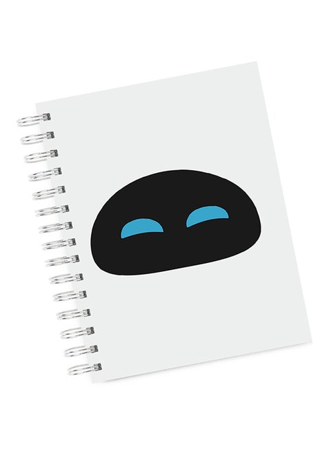 A4 Wall E Notebook White